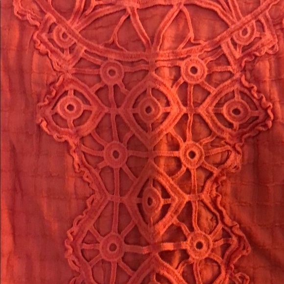 Orange Max Studio summer dress - Picture 4 of 7